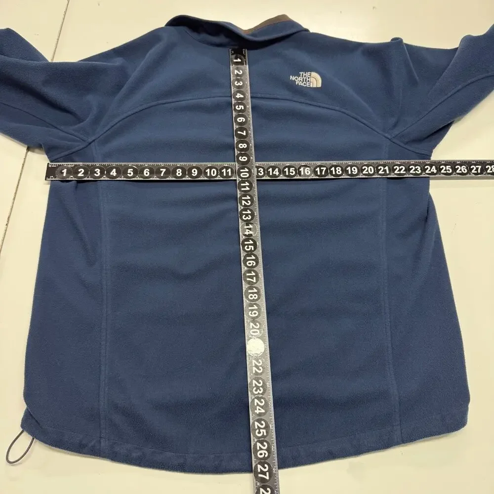 The North Face Windwall‎ Jacket Mens Large Blue Fleece Full Zip Hiking Outdoors